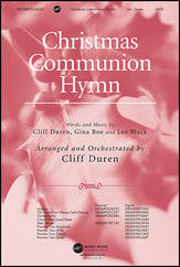 Christmas Communion Hymn SATB choral sheet music cover